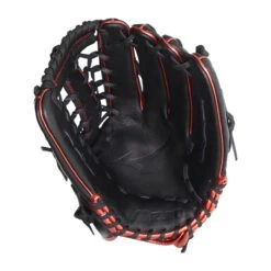 Mizuno 12.75'' MVP Prime Baseball Glove -Baseball Glove Store 0187 04 20 mizuno 12 75 mvp prime baseball glove gmvp1275pse8 black red 32172 2 l