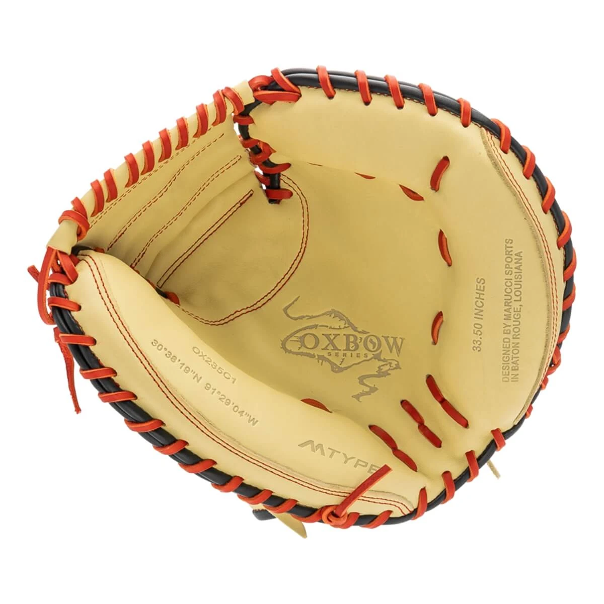 Marucci Oxbow 33.5" Baseball Catcher's Mitt 2 Marucci Oxbow 33.5" Baseball Catcher's Mitt - Image 2