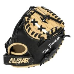 All-Star All Star Pro Series "The Pocket" 27" Training Baseball Catcher's Mitt -Baseball Glove Store 1f29 02 22 all star 27 training catchers mitt cm100tm 4813 3 l