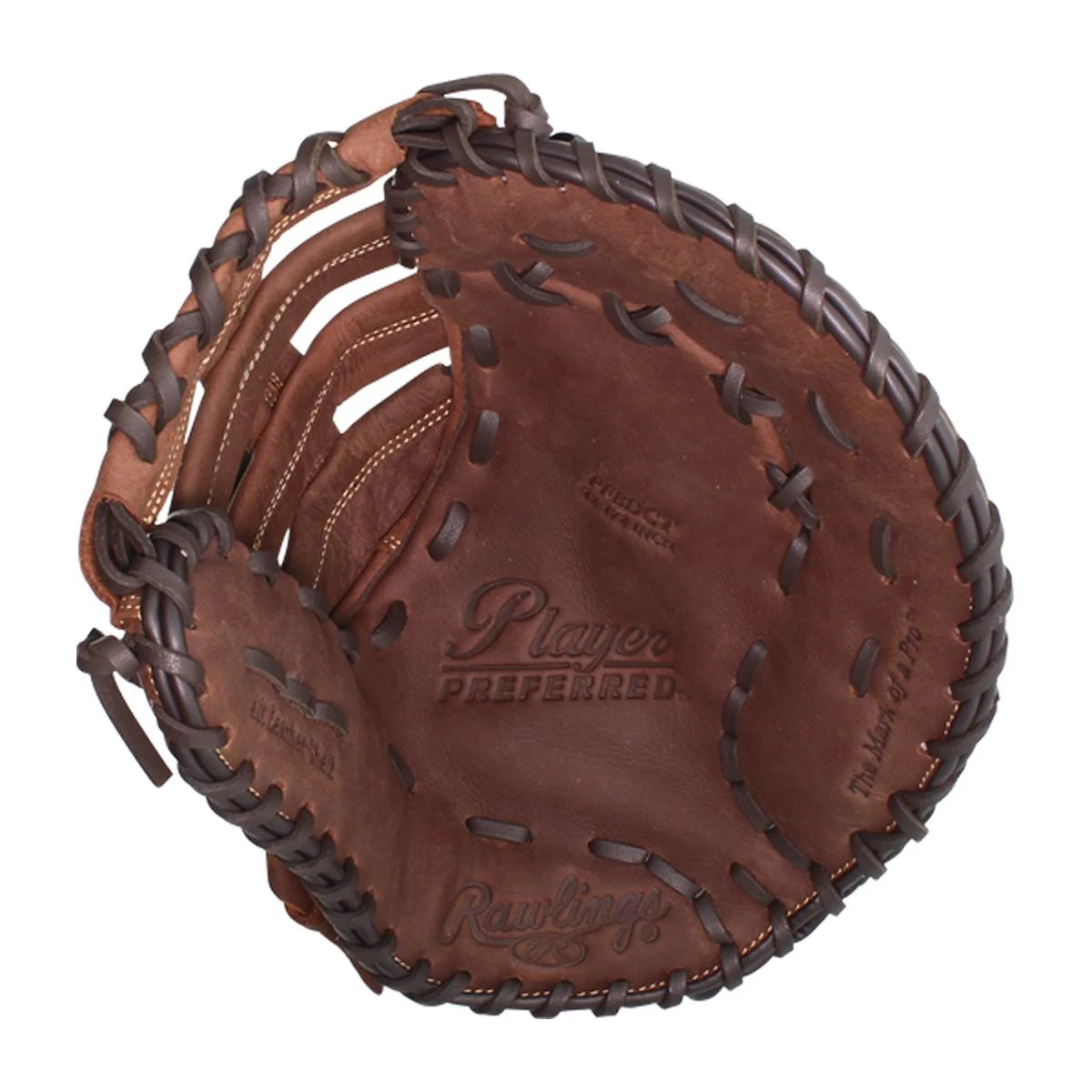 Rawlings Player Preferred 12.5" Baseball First Base Mitt 6 Rawlings Player Preferred 12.5" Baseball First Base Mitt - Image 6