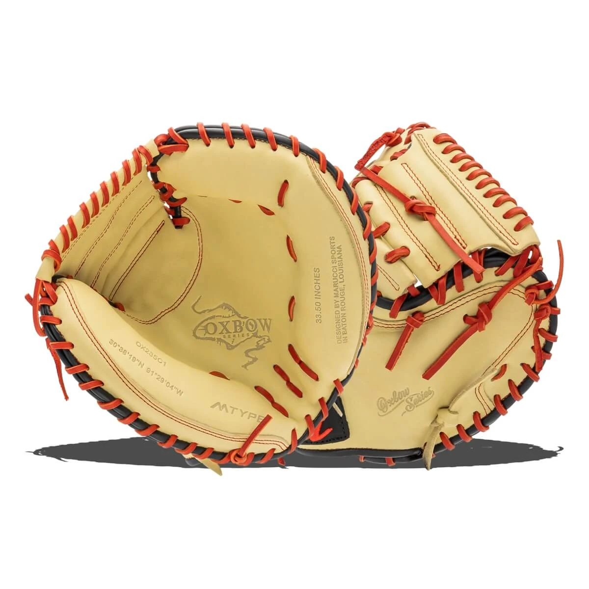 Marucci Oxbow 33.5" Baseball Catcher's Mitt 1 Marucci Oxbow 33.5" Baseball Catcher's Mitt