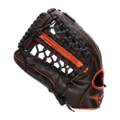 Mizuno 12.75'' MVP Prime Baseball Glove -Baseball Glove Store 5ba1 12 21 mizuno 12 75 mvp prime baseball glove gmvp1275pse8 black red 32172 10 l