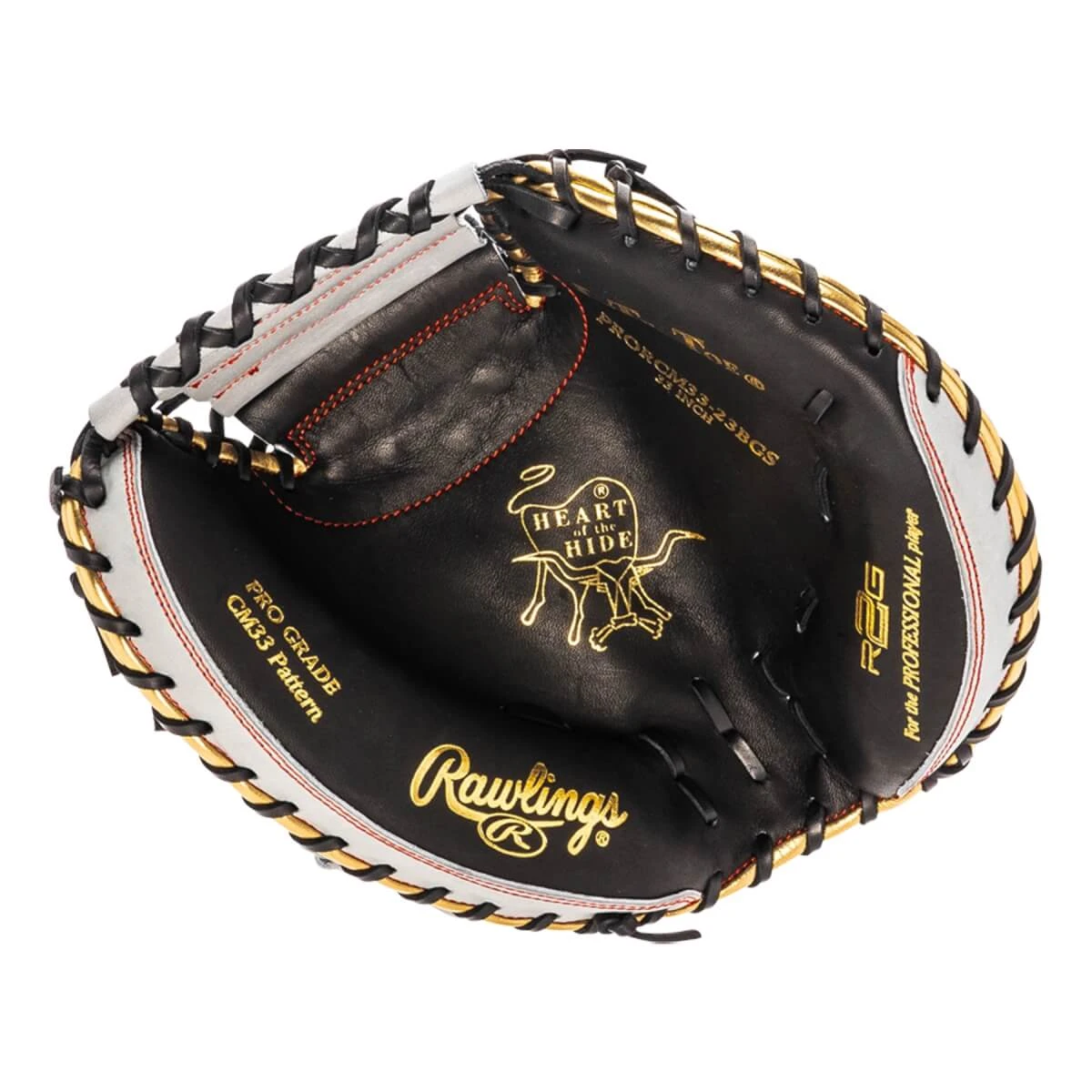 Rawlings Heart Of The Hide R2G 33" Baseball Catcher's Mitt 6 Rawlings Heart Of The Hide R2G 33" Baseball Catcher's Mitt - Image 6