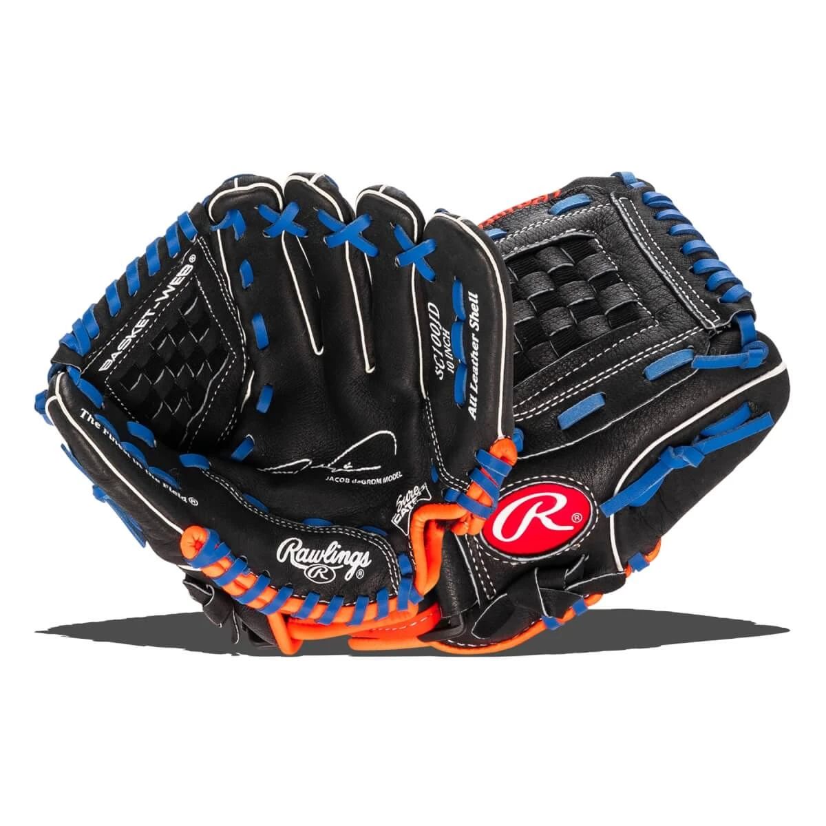 Rawlings Sure Catch Jacob DeGrom 10" Youth Baseball Glove 1 Rawlings Sure Catch Jacob DeGrom 10" Youth Baseball Glove