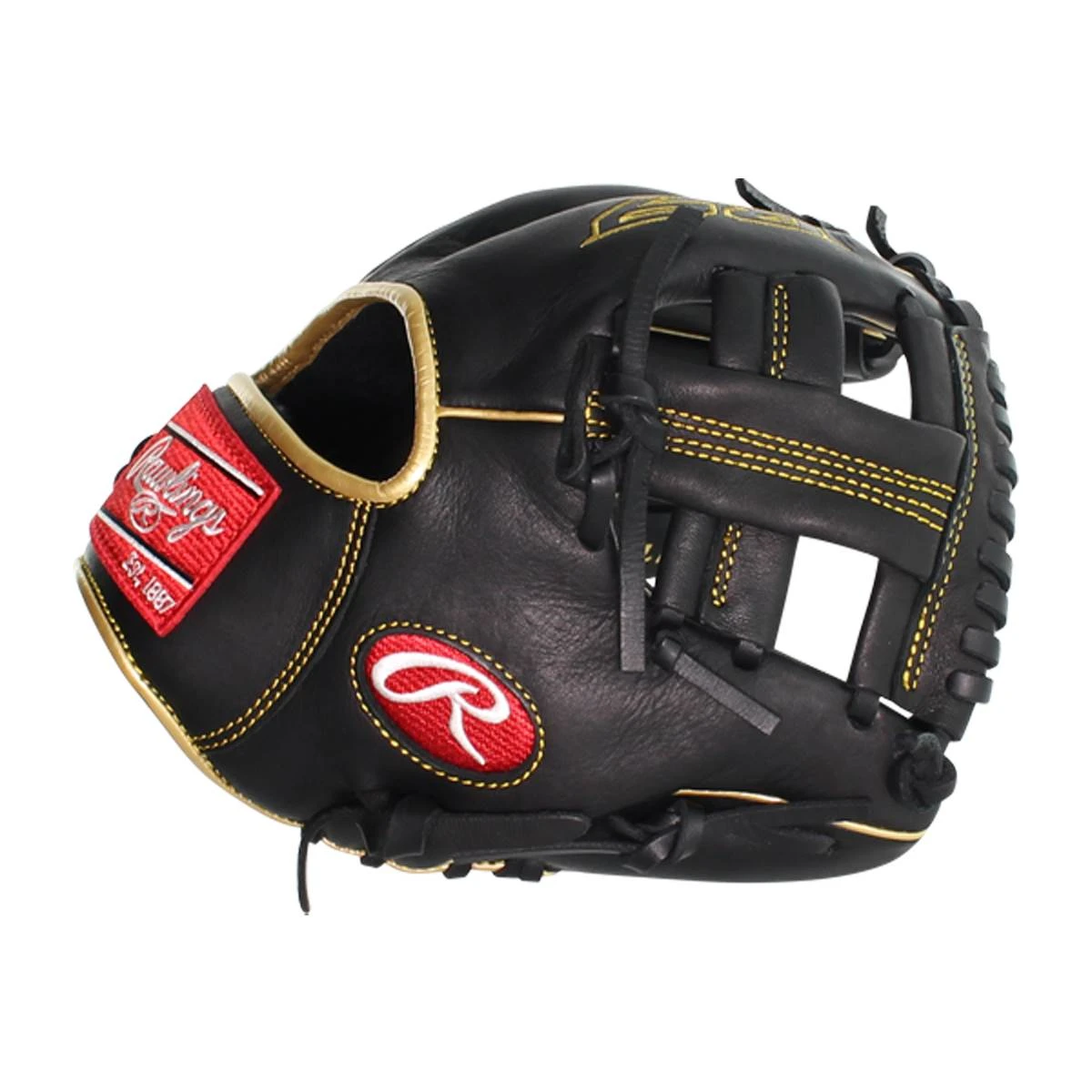 Rawlings R9 9.5" Training Baseball Glove 4 Rawlings R9 9.5" Training Baseball Glove - Image 4