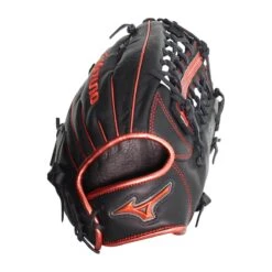 Mizuno 12.75'' MVP Prime Baseball Glove -Baseball Glove Store 8909 04 20 mizuno 12 75 mvp prime baseball glove gmvp1275pse8 black red 32172 7 l