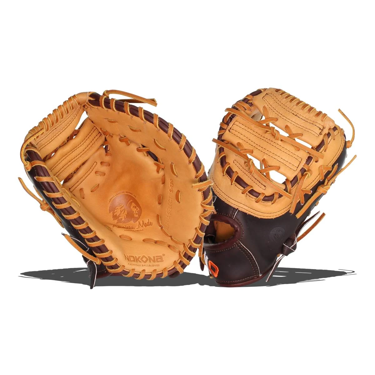 Nokona Alpha 10.5" Youth Baseball First Base Mitt 1 Nokona Alpha 10.5" Youth Baseball First Base Mitt