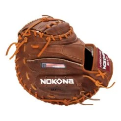 Nokona Walnut 33.5" Catcher's Mitt 11 Nokona Walnut 33.5" Catcher's Mitt -Baseball Glove Store 9023 02 23 nokona walnut 33 5 catchers mitt w 3350c 28929 5 l