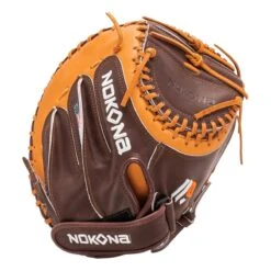 Nokona Alpha Plus 32.5" Fastpitch Catcher's Mitt -Baseball Glove Store 9d91 11 22 nokona select plus 32 5 fastpitch catchers mitt s v2 23132 13 l