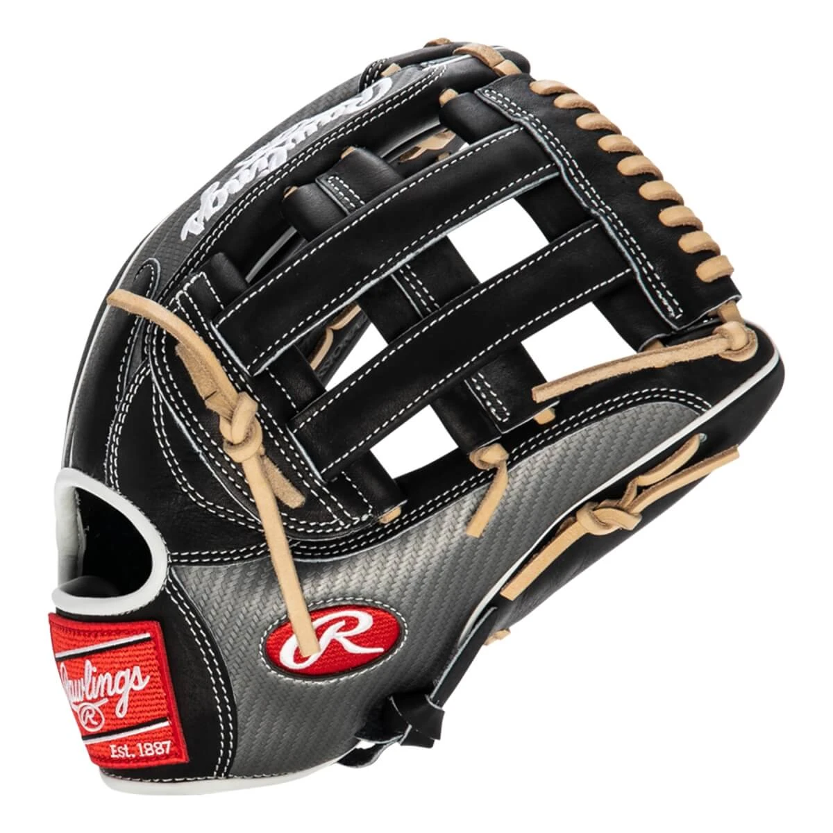 Rawlings Heart Of The Hide Hyper Shell 12.75" Baseball Glove 3 Rawlings Heart Of The Hide Hyper Shell 12.75" Baseball Glove - Image 3