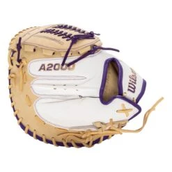 Wilson A2000 SuperSkin AM1 Spin Control Aubree Munro 34" Fastpitch Softball Catcher's Mitt -Baseball Glove Store d891 01 23 wilson a2000 superskin am1 spin control aubree munro 34 fastpitch softball catchers mitt wbw10101834 36220 5 l