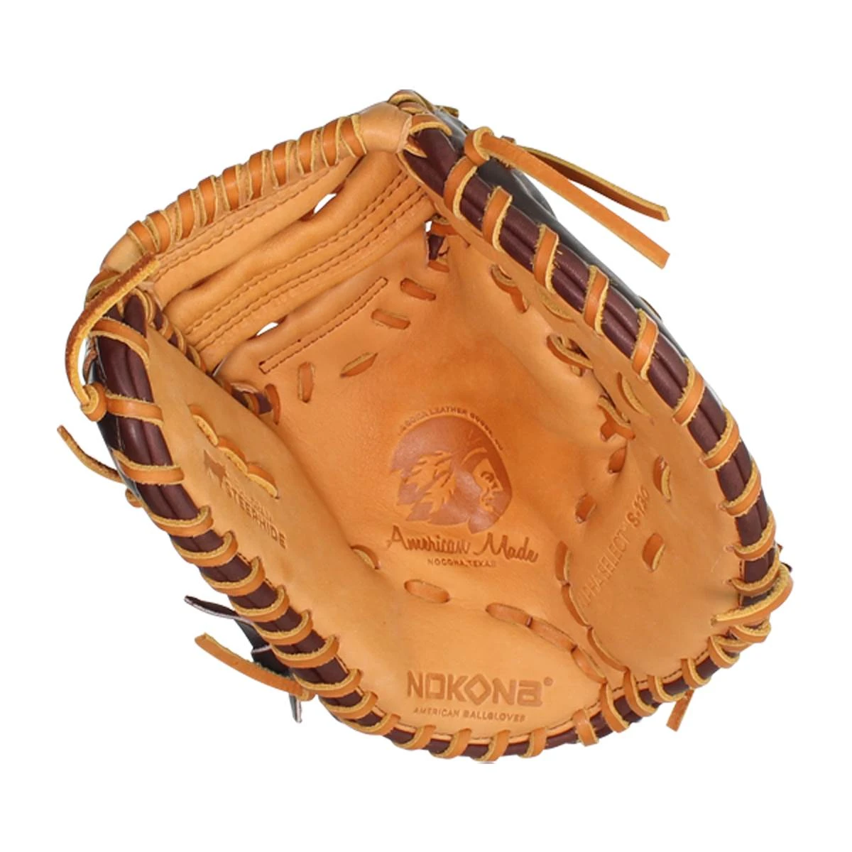 Nokona Alpha 10.5" Youth Baseball First Base Mitt 6 Nokona Alpha 10.5" Youth Baseball First Base Mitt - Image 6