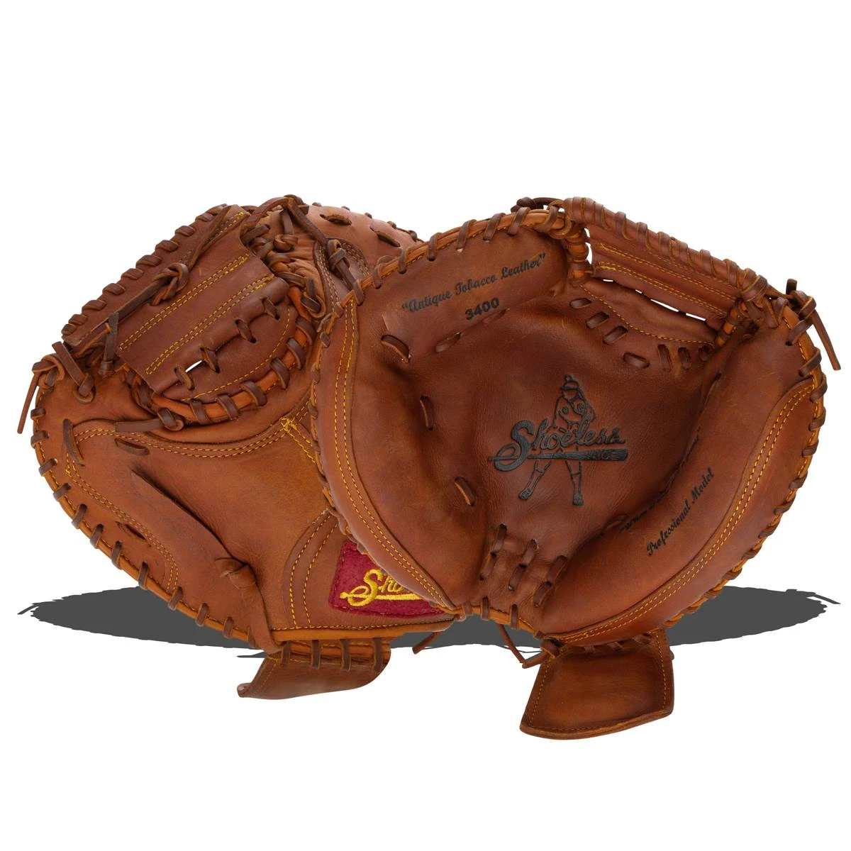 Shoeless Joe Professional Series 34" Catcher's Mitt 2 Shoeless Joe Professional Series 34" Catcher's Mitt - Image 2