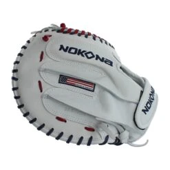 Nokona American Kip 32.5" Fastpitch Catcher's Mitt -Baseball Glove Store f596 12 19 nokona american kip 32 5 fastpitch catchers mitt a v3250cw 32293 5 l